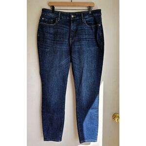 Warp + Weft MXP Milan Women's High Rise Leggings Blue Jeans - Plus Sz 18